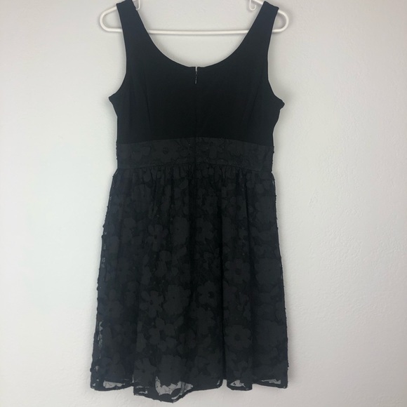 Eliza J black Empire waist Little black dress - Picture 6 of 8